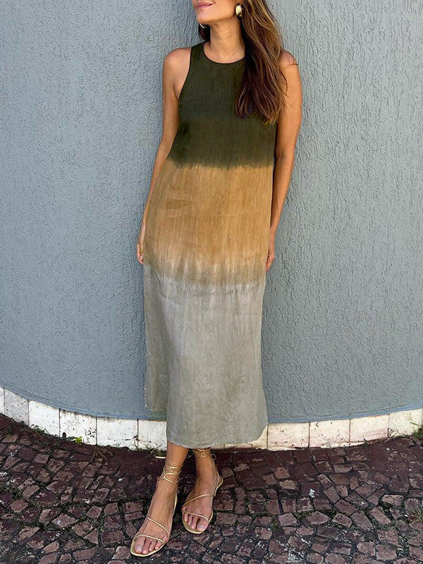 Heather - Casual Gradient Dress