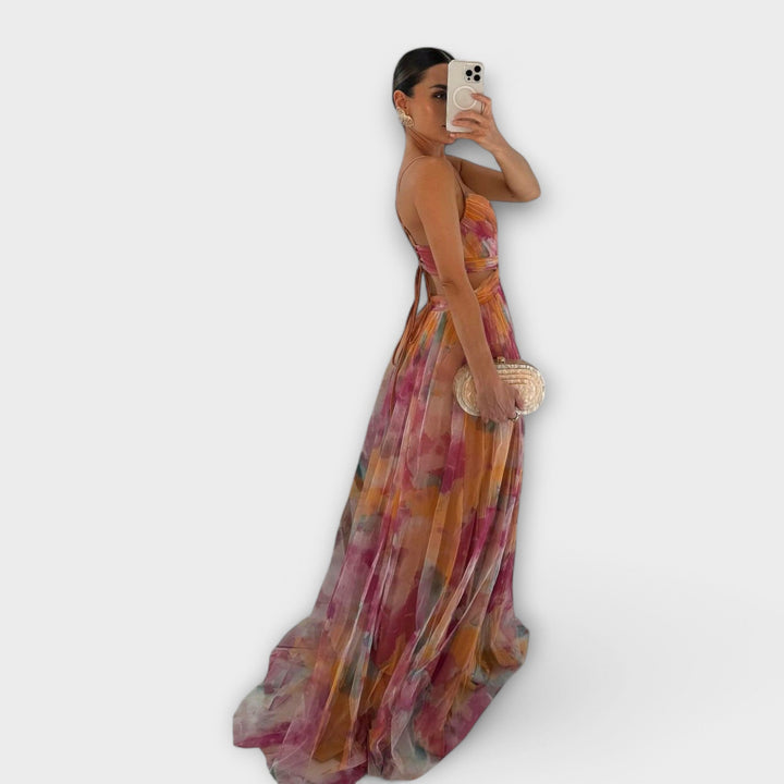Annai Mesh |  Maxi Dress