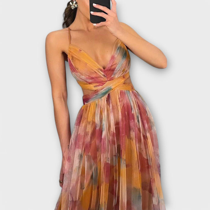 Annai Mesh |  Maxi Dress